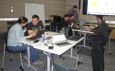 Inkscape Hackfest 2015, CC-By-SA Inkscapers at the Hackfest 2015 in Toronto